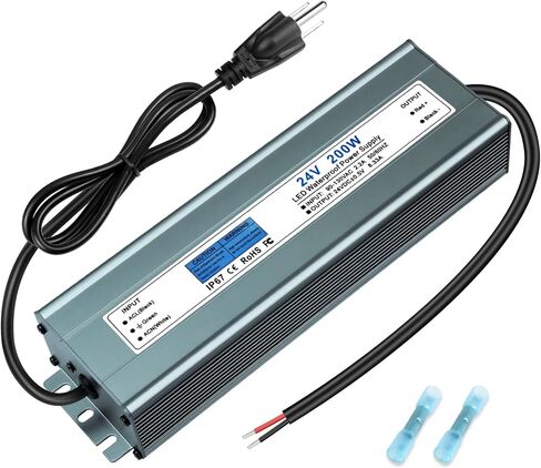 24 فولت 400W LED إمدادات الطاقة ، IP67 مقاوم للماء AC 90-140V إلى DC 24V 16.6A LED ، محول الجهد المنخفض مع قابس 3 شرق لشريط LED ، إضاءة المناظر الطبيعية ، مصابيح LED 24V ، الكمبيوتر ، الكمبيوتر in Saudi Arabia