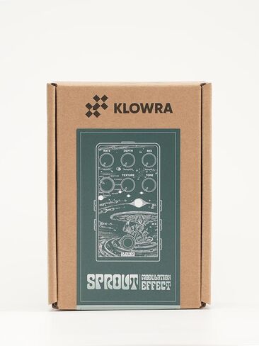 Sprout Modulation Guitar Pedal for Electric Guitar with CTRL Input, Digital Guitar Pedal with 9 Effects Rotary,Chorus,Flanger,Analog Dry Through,True Bypass, Tap Tempo,Presets in Saudi Arabia
