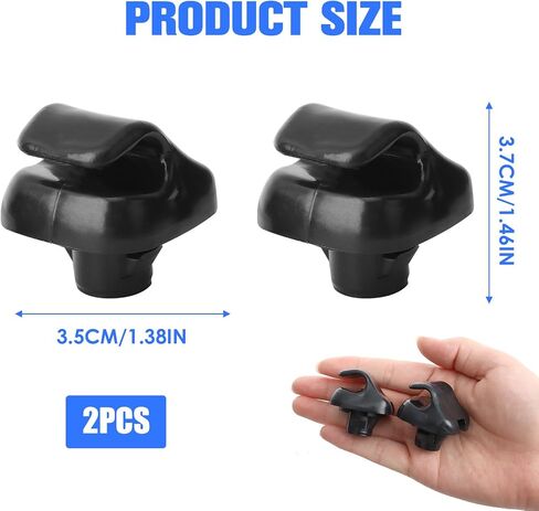 2007 Sun Visor Clip Replacement Compatible with Honda Accord, Sunvisor Inner Clips for Civic CR-V Odyssey Ridgeline Element Pilot Acura TSX RSX, OEM #88217S01A01ZA 88217S04003ZA (Gray) in Saudi Arabia