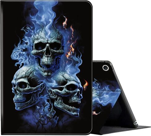 حالة لجميع قرص Amazon Kindle Fire 7 (الجيل التاسع/7/الخامس ، 2019/2017/2015) ، وغطاء ذكي متعدد الأزداد للشرائح لأمازون Kindle Fire 7 Inch- Dandelion Floral in Saudi Arabia