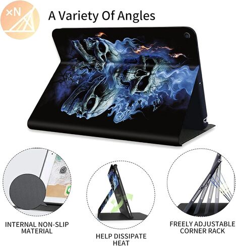 حالة لجميع قرص Amazon Kindle Fire 7 (الجيل التاسع/7/الخامس ، 2019/2017/2015) ، وغطاء ذكي متعدد الأزداد للشرائح لأمازون Kindle Fire 7 Inch- Dandelion Floral in Saudi Arabia