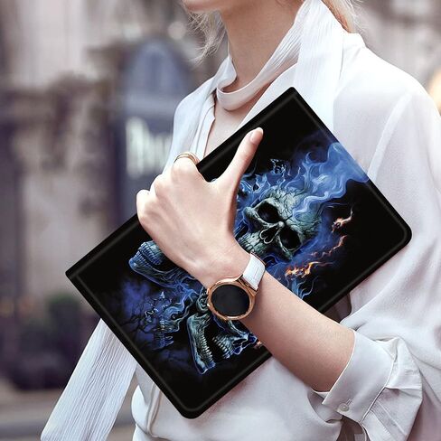 حالة لجميع قرص Amazon Kindle Fire 7 (الجيل التاسع/7/الخامس ، 2019/2017/2015) ، وغطاء ذكي متعدد الأزداد للشرائح لأمازون Kindle Fire 7 Inch- Dandelion Floral in Saudi Arabia