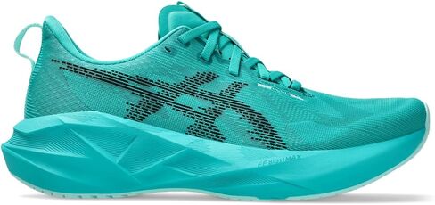 Asics Men's NOVABLAST 5 Trail Running Shoes, 9, Nature Bathing/Lime Green in Saudi Arabia