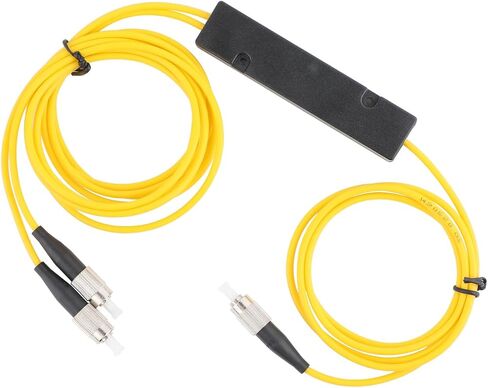 Fiber Optic Splitter 1x2 FBT Splitter Splitter Singlemode 1310/1550nm لـ FTTH و CATV و LAN (SC/UPC ، 2PCS) in Kuwait