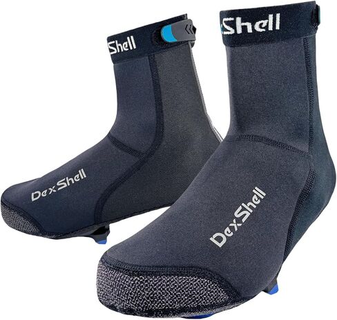 DexShell Cycling Shoe Covers for Men and Women, Showerproof & Windproof for Winter Road Cycling Biking Overshoes in Kuwait