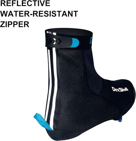DexShell Cycling Shoe Covers for Men and Women, Showerproof & Windproof for Winter Road Cycling Biking Overshoes in Kuwait
