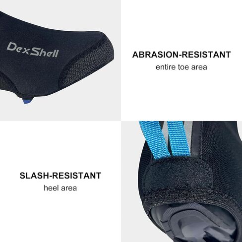 DexShell Cycling Shoe Covers for Men and Women, Showerproof & Windproof for Winter Road Cycling Biking Overshoes in Kuwait