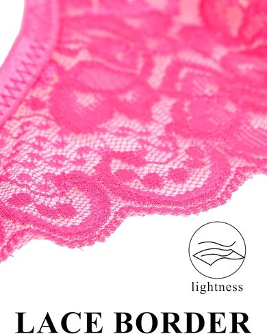 ohyeah Women Lace G-String Thongs Plus Size Lace Panties Thong Underwear in Saudi Arabia