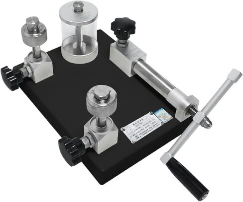 ALKT9801 Hydraulic Calibration Table Oil and Water Pressure Bench Calibrator for Positive and Negative Pressure Gauge -0.5-60bar in Kuwait