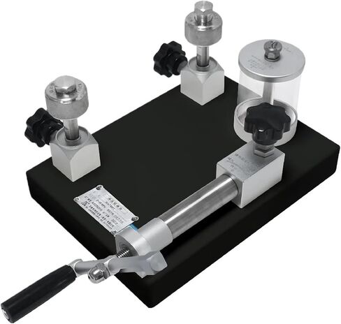ALKT9801 Hydraulic Calibration Table Oil and Water Pressure Bench Calibrator for Positive and Negative Pressure Gauge -0.5-60bar in Kuwait