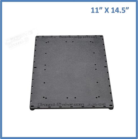 AMP BASE/AMP RACK/AMP HOLDER 11 × 14.5 + FUSE HOLDER & BASS BAST BASE SPEWOOFER SPECTORIES SPEANCORIES ADD ON CAR AUDIO Home Audio in Kuwait