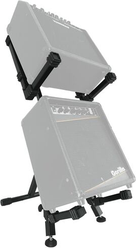 Audiosavings Bundle: Quik Lok BS-625 A-Frame 2-Tier Tilt Back Adjustable Guitar Amplifier Stand Bundle with Rockville Rock Anywhere Waterproof Portable Bluetooth Speaker+TWS Stereo Linking (2 Items) in Saudi Arabia