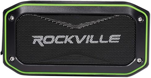 Audiosavings Bundle: Quik Lok BS-625 A-Frame 2-Tier Tilt Back Adjustable Guitar Amplifier Stand Bundle with Rockville Rock Anywhere Waterproof Portable Bluetooth Speaker+TWS Stereo Linking (2 Items) in Saudi Arabia