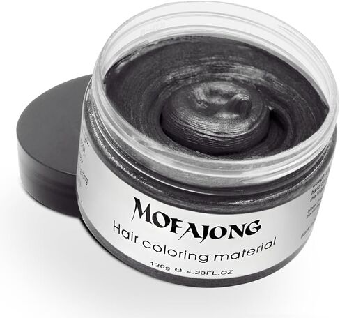 VOLLUCK Red Hair Wax Pomades 4.23 oz - Natural Hair Coloring Wax Material Disposable Hair Styling Clays Ash for Cosplay, Party,Performance (Red) in Kuwait
