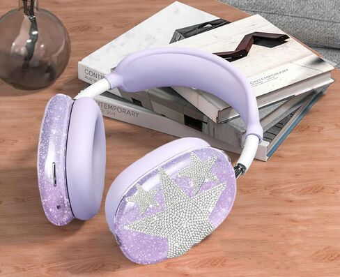 غطاء العلبة لسماعات الرأس الأقصى للـ AirPods ، ومضاد للخلع ، وغطاء الغلاف الواقي للغاية ، وهو العناكب ثلاثية الأبعاد للسماعات الرفاهية ، سماعات Apple Airpods Max (أسود) in Saudi Arabia