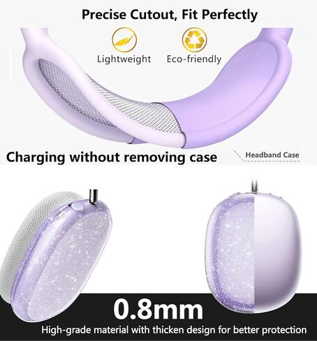 غطاء العلبة لسماعات الرأس الأقصى للـ AirPods ، ومضاد للخلع ، وغطاء الغلاف الواقي للغاية ، وهو العناكب ثلاثية الأبعاد للسماعات الرفاهية ، سماعات Apple Airpods Max (أسود) in Saudi Arabia