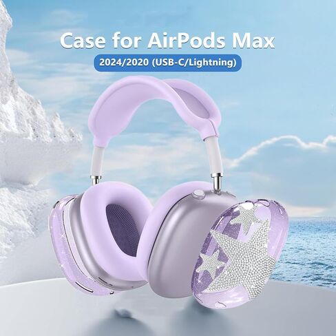 غطاء العلبة لسماعات الرأس الأقصى للـ AirPods ، ومضاد للخلع ، وغطاء الغلاف الواقي للغاية ، وهو العناكب ثلاثية الأبعاد للسماعات الرفاهية ، سماعات Apple Airpods Max (أسود) in Saudi Arabia