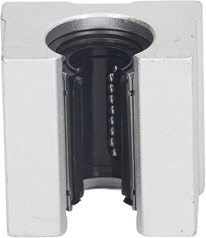 Aramox 4 Pcs SBR12UU Linear Ball Bearing Slide Block, Aluminum Alloy Open Linear Bearing Slide for Machine Tools, Engineering Machinery in Saudi Arabia