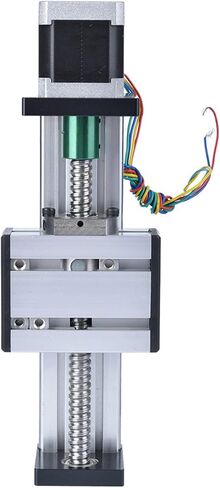 yosoo ball snliding table الشريحة الخطية 200 مم CNC (قضيب المسمار 1610 النطاق الفعال 200 مم) in Saudi Arabia