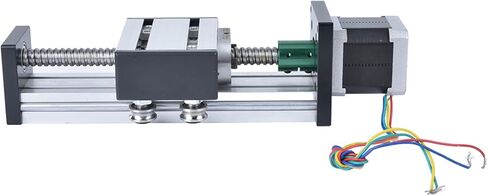 yosoo ball snliding table الشريحة الخطية 200 مم CNC (قضيب المسمار 1610 النطاق الفعال 200 مم) in Saudi Arabia