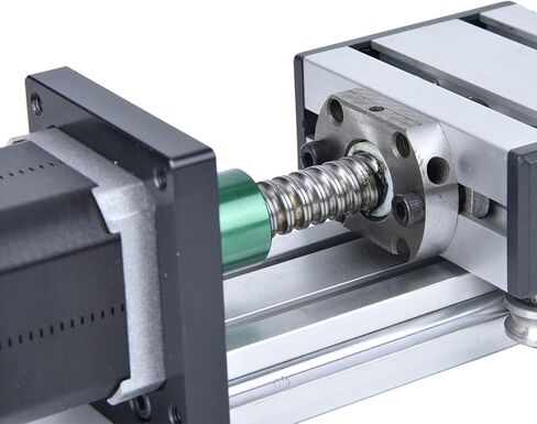 yosoo ball snliding table الشريحة الخطية 200 مم CNC (قضيب المسمار 1610 النطاق الفعال 200 مم) in Saudi Arabia