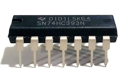 SN74HC393N SN74HC393 74HC393 عدادات ثنائية مزدوجة 4 بت من عدادات الخبز IC DIP-14 (حزمة 5) in Kuwait