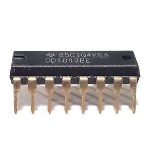 CD4043BE CD4043 CD4043 CMOS Quad NOR R/S Latch with 3-State Outputs Breadboard-Friendly IC DIP-16 (Pack of 10) in Kuwait