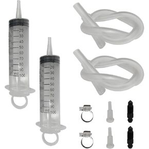 Brake Bleed Kit, Hydraulic Disc Brake Clutch Bleeder Tool with 100ML Syringe 50cm Hose, Universal Oil Fluid Extractor for Motor Scooters Quads Car Brake System Repair Maintenance in Kuwait