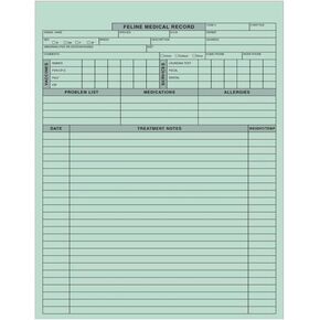 أشكال السجل الطبي الكلاب البيطري ، مخطط الطبيب البيطري ذو الوجهين للكلاب ، سجل التطعيم والعلاج ، مخزون الورق الثقيل ، 250 ورقة ، مثالية للعيادات البيطرية ، مستشفيات الحيوانات والملاجئ in Kuwait