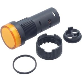 10pcs/lot لوحة بلاستيكية لوحة تركيب إشارة LED مؤشر قطر المصباح 16 مم ضوء إشارة LED 24V12V220V اللون الأزرق الأخضر اللون الأزرق (24 فولت) in Kuwait