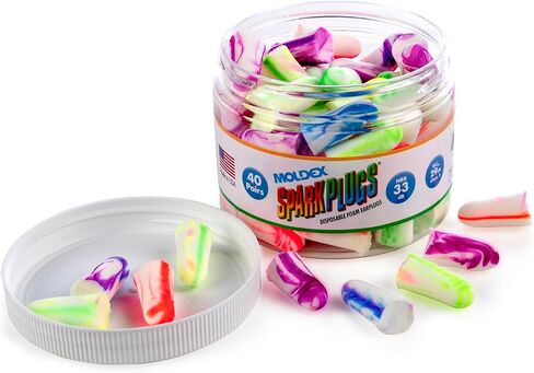 Camo Plugs® Disposable Foam Earplug Jar 6685, NRR 33dB in Kuwait