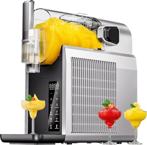 Machine Slushie ، Eastpus 72oz No Ice Trues ، Moster Drink & Soft Service Maker ، تجميد سريع ، 6 إعدادات مسبقة ، للتنظيف الذاتي-للملل ، مارغريتا ، العصائر ، اللبن ، Frappés وأكثر (إصدار 2025) in Saudi Arabia
