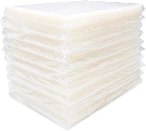 200 Pack Clear 6" x 8", 3 mil Chamber Machine Pouches, Pre-Cut Chamber Vacuum Sealer Bags, Heavy Duty Seal Pouch, BPA-Free Chamber Sealer Bags for Food Preservation, Freezer with Tear Notch in Saudi Arabia