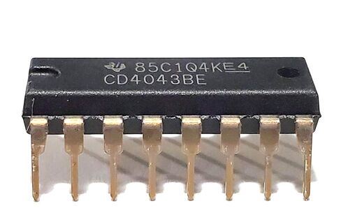 CD4043BE CD4043 CD4043 CMOS Quad NOR R/S Latch with 3-State Outputs Breadboard-Friendly IC DIP-16 (Pack of 10) in Kuwait