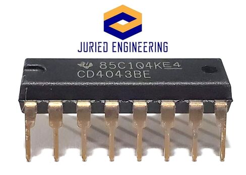 CD4043BE CD4043 CD4043 CMOS Quad NOR R/S Latch with 3-State Outputs Breadboard-Friendly IC DIP-16 (Pack of 10) in Kuwait