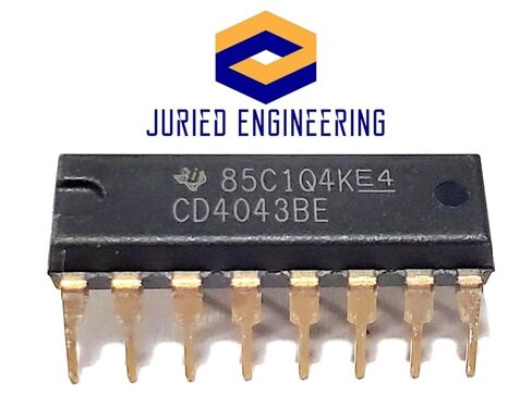 CD4043BE CD4043 CD4043 CMOS Quad NOR R/S Latch with 3-State Outputs Breadboard-Friendly IC DIP-16 (Pack of 10) in Kuwait