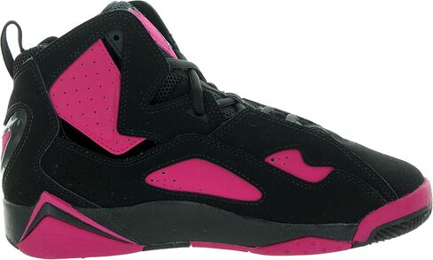 Jordan Nike Kids Flight GG Black/Black/Sport Fuchsia Fuchsia Basketball Shoe 7 Kids US in Saudi Arabia