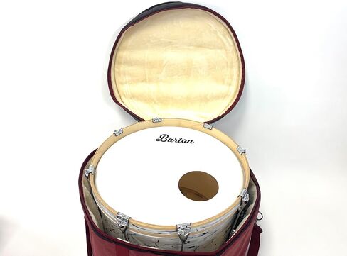 Barton GSP Bass Drum/Floor Tom Bag (Blue & Brown Oxford ، 18 × 16) in Kuwait