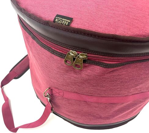 Barton GSP Bass Drum/Floor Tom Bag (Blue & Brown Oxford ، 18 × 16) in Kuwait