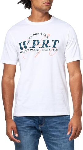 Paul Smith Ps Men's 'W.p.r.t.' Cotton T-Shirt in Saudi Arabia