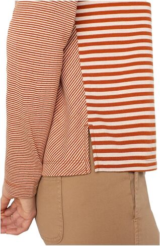 Liverpool Women's Long Sleeve Crew Neck Knit Top with Seaming in Saudi Arabia