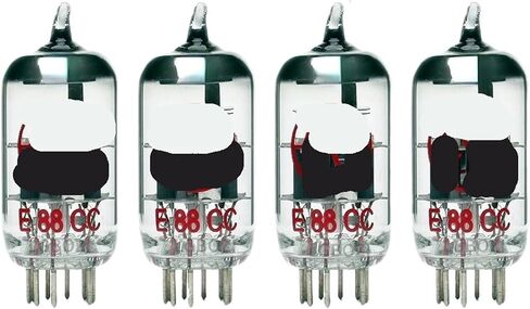 1/2/4PCS E88CC Tube Audio Vacuum Tube Amplifier(Silver feet,4PCS) in Kuwait
