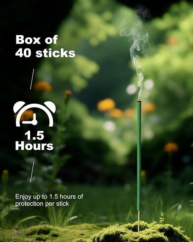 50 Pcs Mosquito Repellent Incense Cones - Natural Citronella Incense Cones for Camping, Patio, Hiking,Outdoor, etc - Includes 2 Ceramic Dishes in Saudi Arabia