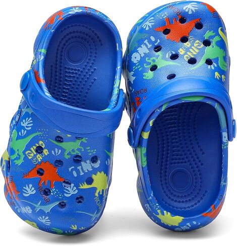 Casual Bright-Colored Clogs for Kid's, Toddlers, Girls, Breathable Lightweight Children's Garden Shoes for Beach Pool, Anti Slip Sandals Clogs, Water Shoes Summer Slides（33, Pink） in Saudi Arabia