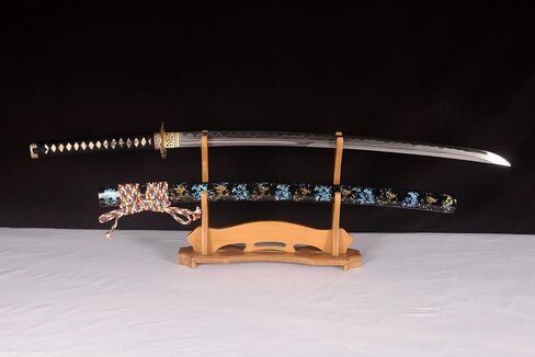 Nihontou Sword Hand Forge T10 Clay Tempered & Folded Steel Clay Tempered Samurai Katana Real Sharp Nice Hamon in Kuwait