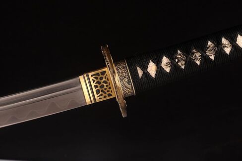 Nihontou Sword Hand Forge T10 Clay Tempered & Folded Steel Clay Tempered Samurai Katana Real Sharp Nice Hamon in Kuwait