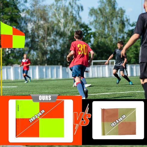 Replacement Soccer Corner Flags, Set of 4 in Saudi Arabia