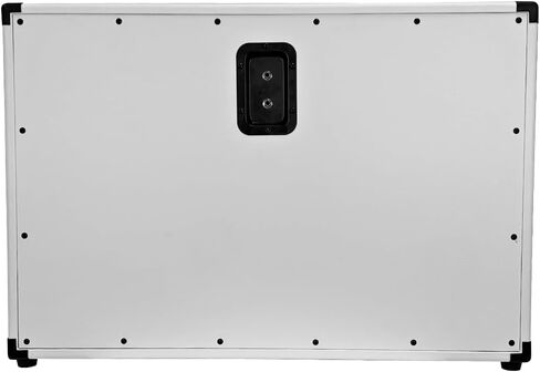 الصوت الزلزالي Luke -2x12c - خزانة مكبر الصوت الفارغة 2x12 - Tolex الأبيض مع شواية القمح in Saudi Arabia