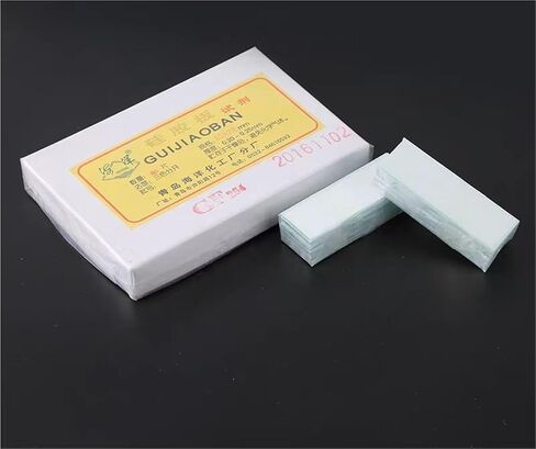 LAB GF254 طبقة رقيقة لليئة كروماتوجرافيا هلام السيليكا ، ألواح زجاجية TLC مع ألواح هلام السيليكا الملونة الفلورية (50 × 150 مم 20 ٪) in Kuwait