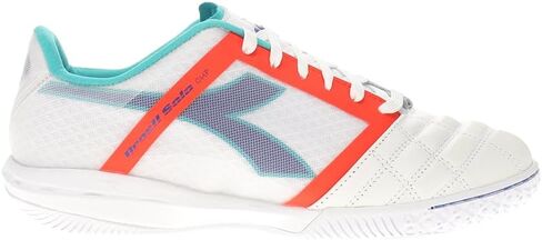 Diadora Brasil Sala Cup Men's Indoor Soccer Shoes - Soft Leather Interior, Breathable Mesh Exterior, Optimum Grip for Futsal in Saudi Arabia